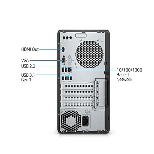 CPU HP 590-P007 SERIES AMD RYZEN 7-1700 (OPEN BOX) - Imagen 3