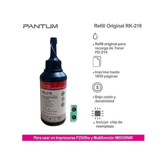 KIT DE RECARGA PANTUM RK-219 - Imagen 4